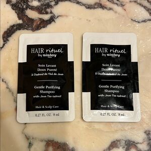 Sisley🎀2-Hair Rituel Gentle Purifying Shampoo W/Java Tea Extract Packets 2 x 8ml